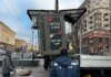 На Хрещатику демонтовано першу тимчасову споруду, що працювала з 2009 року (фото)