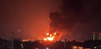 Дрони атакували Волгоград: в районі місцевого НПЗ “Лукойла” спалахнула пожежа (відео)