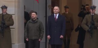 Зеленський вперше зустрівся з Навроцьким у Варшаві