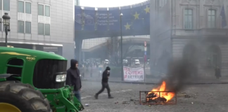 У Брюсселі фермери влаштували протести із залученням майже 1000 тракторів: що відбувається і чому (фото)