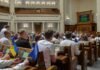 Опозиція знову заблокувала трибуну у Верховній Раді