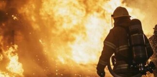 Росія атакувала Хмельниччину: виникла пожежа на підприємстві