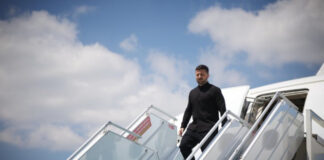 Зеленський разом із першою леді прибули до Литви