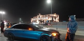 У Львові блогер примотав знайомого скетчем до даху авто, ганяв містом і потрапив у ДТП