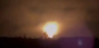 Дрони атакували окупований Алчевськ: спалахнув металургійний комбінат (відео)