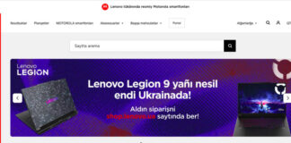 Lenovo локалізувала свій онлайн-магазин кримськотатарською