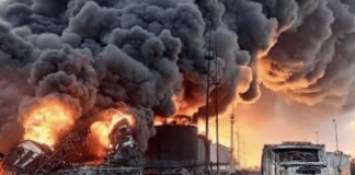 Палають майже всі резервуари: дрони СБУ підпалили нафтостанцію біля Пермі (відео)