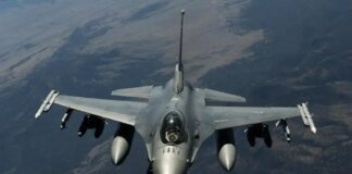 Румунія піднімала два винищувачі F-16 через атаку рф дронами на Україну