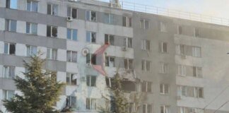 Окупанти атакували безпілотниками Одесу, є влучання у дев’ятиповерхівку