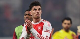 «Спортінг» програв «Арсеналу» на останніх хвилинах першого матчу 1/4 фіналу Ліги чемпіонів