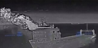 Спецпризначенці ГУР нейтралізували останній ворожий пором для перевезення вагонів у Керчі (фото)