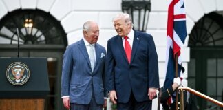 Білий дім опублікував фото Трампа і Чарльза III з підписом «два королі»