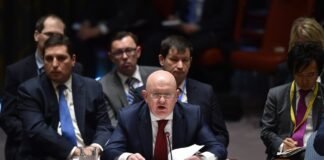 Мельник у Радбезі ООН звернувся до Небензі російською: “Пізно, Васю, пити боржомі”