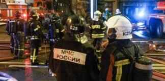 Дим від пожежі в Туапсе розтягнувся більш ніж на 300 км (фото)