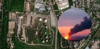 В окупованому Луганську спалахнула нафтобаза, у Мелітополі – серія вибухів