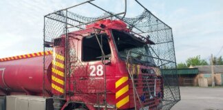 Окупанти поцілили дроном у пожежне авто та поранили 23-річного рятувальника
