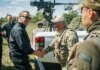 Пісторіус відвідав позиції української ППО, ознайомився із засобами протидії "шахедам"