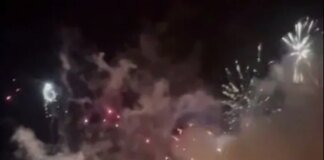 На Дніпропетровщині після російського удару почалася детонація на складі з феєрверками