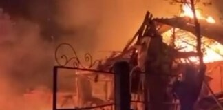 Масована атака шахедів на Конотоп: троє постраждалих, частина багатоповерхівки зруйнована