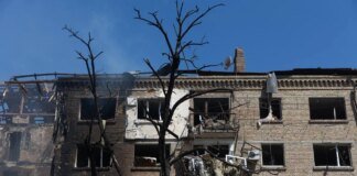 МВС показало перші хвилини після атаки рф на Київ з бодікамер патрульних