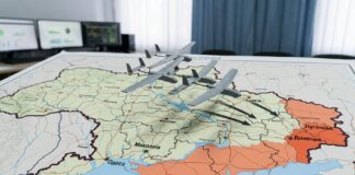 АТЕШ повідомив про масовану атаку дронів на окуповані території України