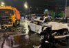 У Києві легковик вилетів на зустрічну смугу та протаранив вантажівку