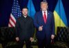 Зеленський заявив, що обговорив із Трампом тристоронню зустріч у США за участю путіна