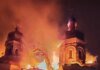 росія атакувала Успенський собор Києво-Печерської лаври під час обстрілу – ПЦУ оприлюднила фото