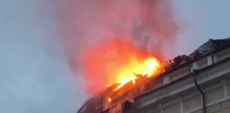 росія вдарила по Успенському собору Києво-Печерської лаври – ексклюзивне відео