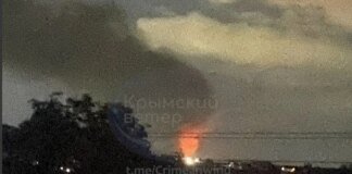 У Криму після атаки дронів спалахнула Таврійська ТЕС – повідомляють про серію вибухів