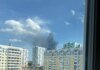 Густий дим зафіксували над Тюменським НПЗ після атаки дронів