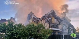 Масована атака на Київщину: є постраждалі, пошкоджені будинки, склади та підприємства