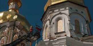 У Києво-Печерській лаврі завершено консервацію даху Успенського собору