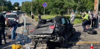 Водій, який влетів в людей на переході в Києві, мав майже 40 порушень ПДР