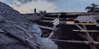 російський БпЛА поцілив у пожежну частину в Олександрівці на Донеччині