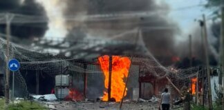Кількість постраждалих в Ізюмі зросла до чотирьох після ракетного удару рф по АЗС