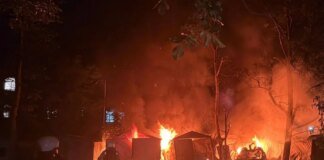 рф атакувала Одесу дронами, поранений 23-річний чоловік, горіли гаражі