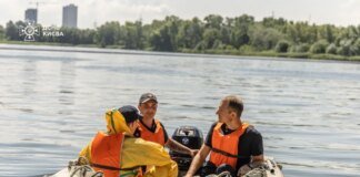ДСНС завершила очищення озера Кирилівського після російського удару по Києву
