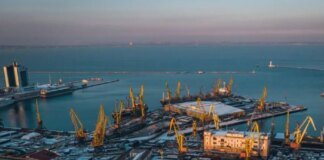 рф вдарила по порту Одещини та пошкодила цивільне судно під прапором Маршаллових Островів