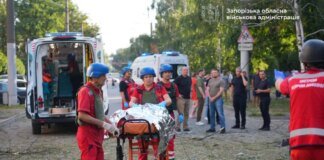 Кількість постраждалих у Запоріжжі після атаки рф зросла до 33, серед них 5 дітей