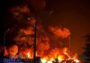 У Сумах внаслідок атаки російських дронів постраждали шестеро людей, виникла пожежа в "Епіцентрі"
