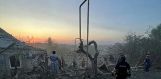 російський дрон атакував Запоріжжя, поранено двох людей