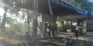 Росіяни вдарили по АЗС на Житомирщині: є постраждалий