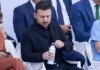 Зеленський і кришка: курйоз на параді в Парижі (відео)