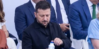 Зеленський і кришка: курйоз на параді в Парижі (відео)