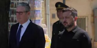 У Києві Стармер та Зеленський вшанували пам’ять загиблих воїнів