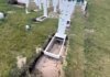 Дощі розмили Національне військове кладовище. Який вигляд мають поховання (відео)