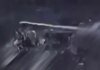 Українські військові показали залишки збитого російського винищувача Су-35