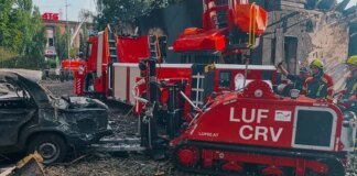 Кількість постраждалих унаслідок атаки по Києву зросла, ліквідація наслідків триває