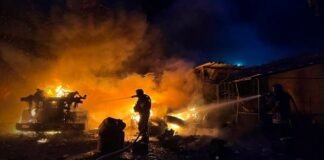 Масована атака на Київщину: є постраждалі та руйнування